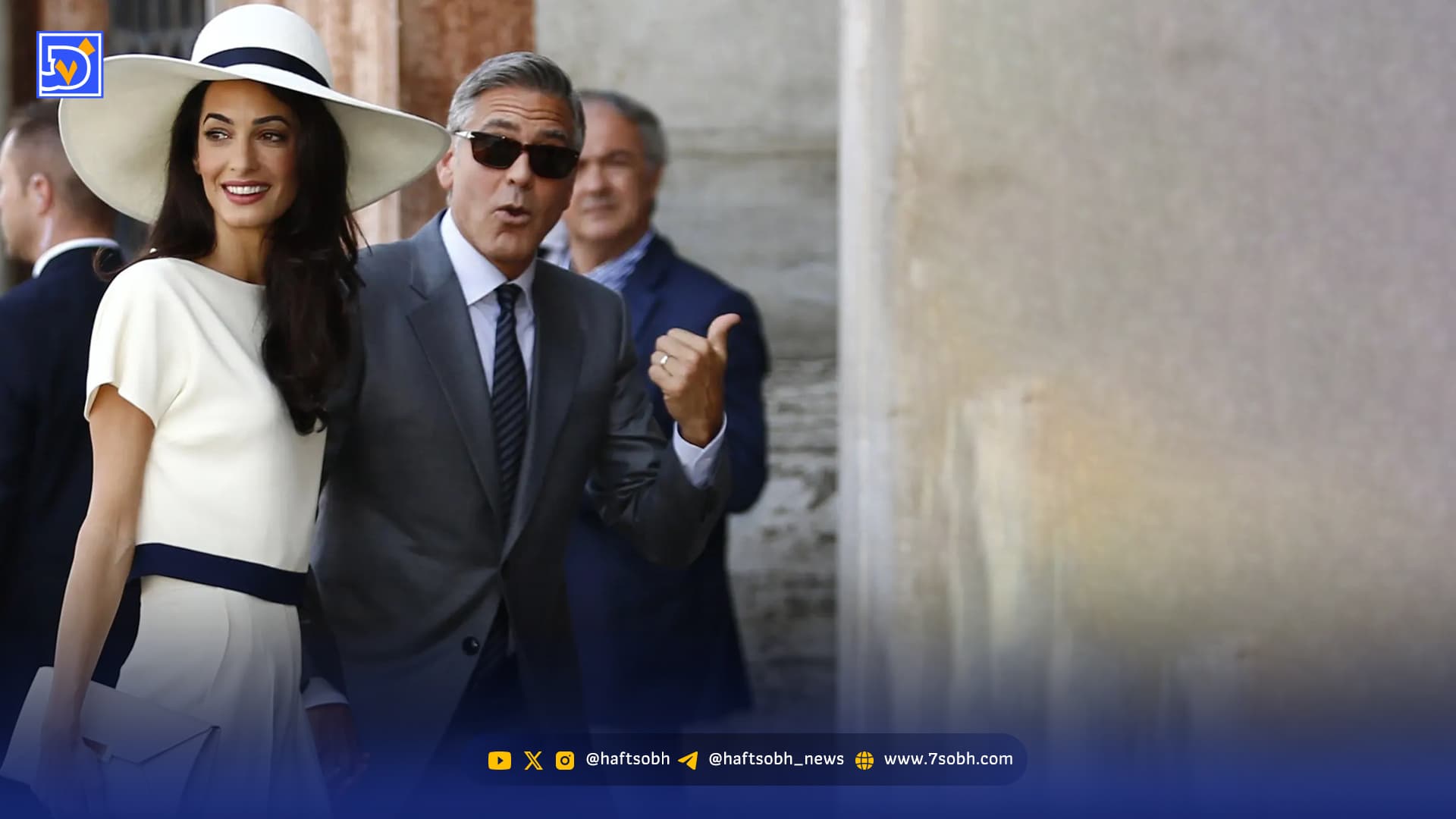 دونالد ترامپ و جورج کلونی در ‌رینگ