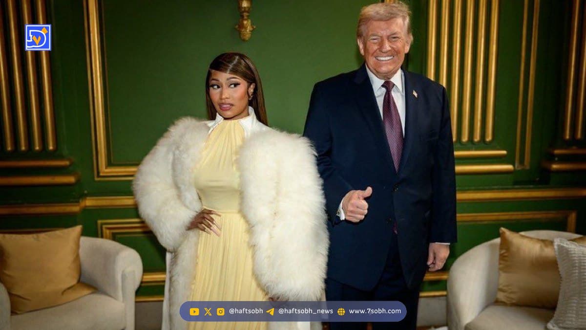رونمایی نیکی میناژ از هدیه ویژه‌ای که ترامپ به او داد + عکس