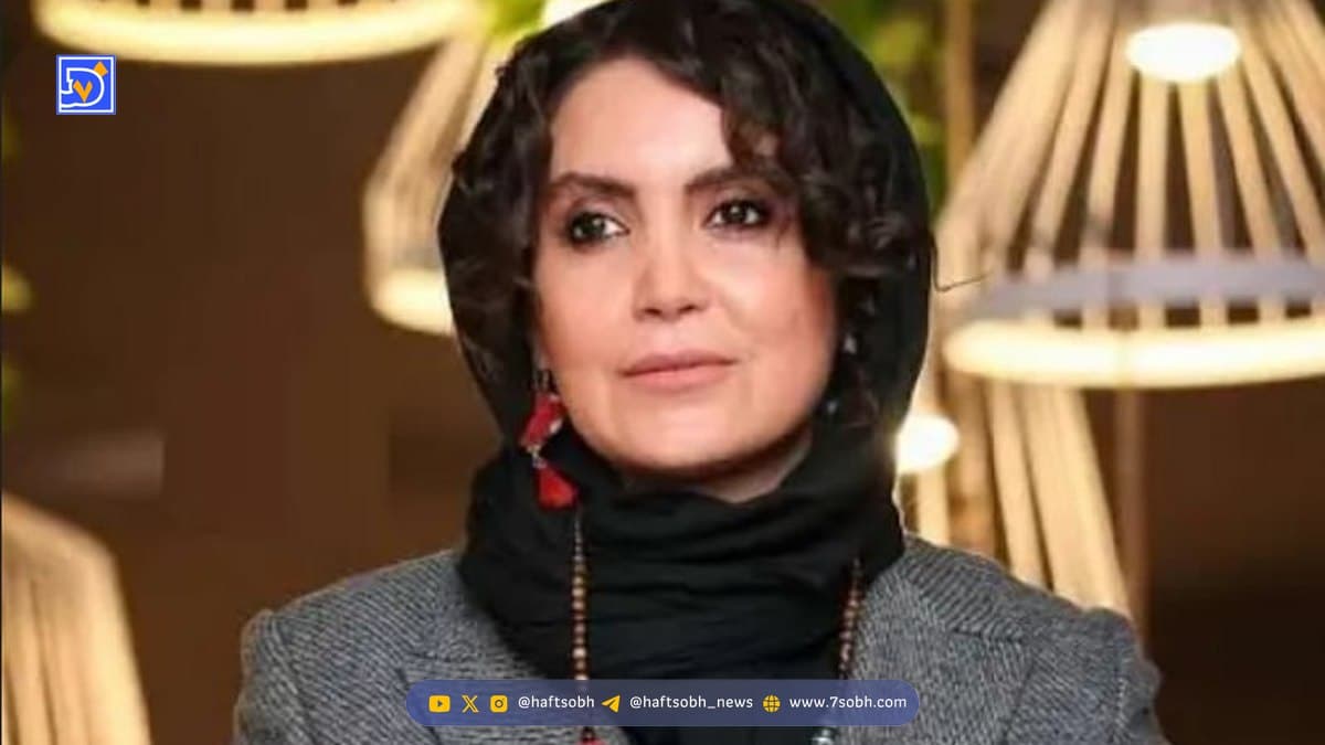 تصویر دیده نشده از سامیه لک در پشت صحنه سریال جزیره