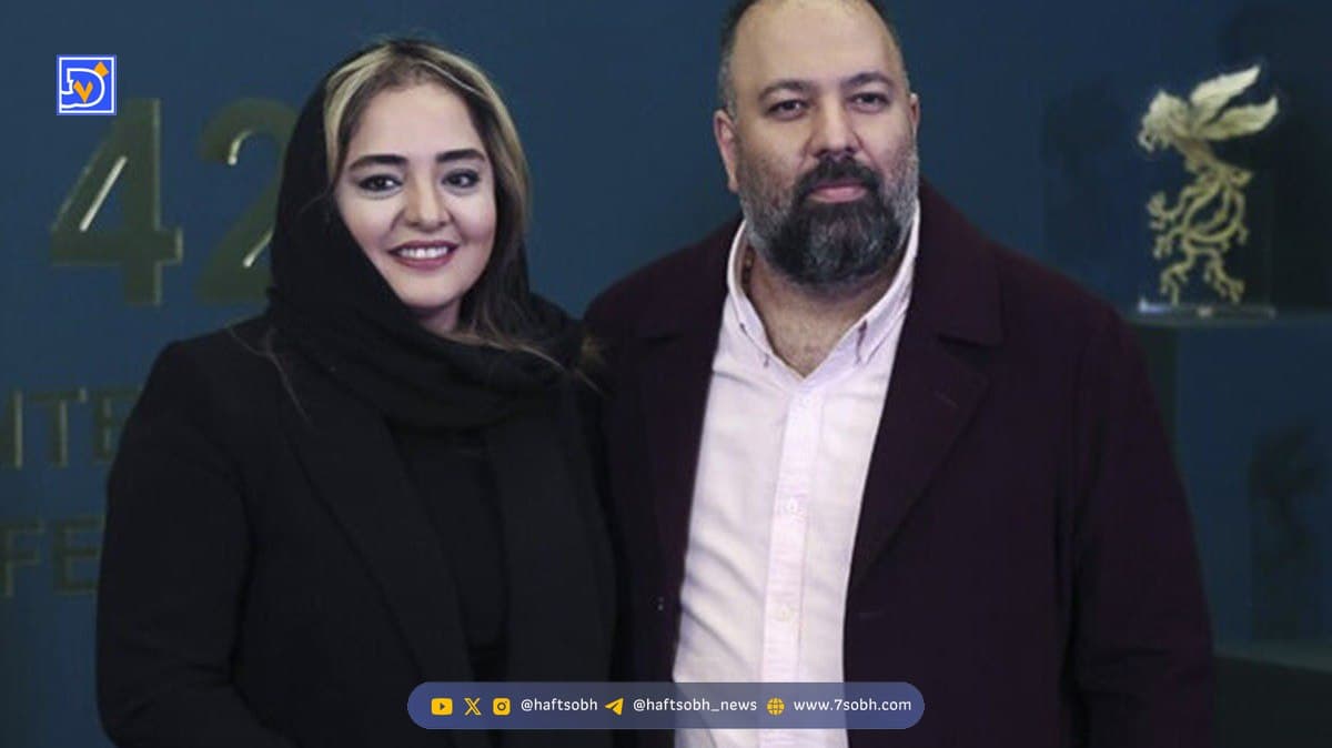 عکس | تدارک کیک تولد به سبک نرگس محمدی برای آقای همسر + علی اوجی چه با جون و دل فوت میکنه