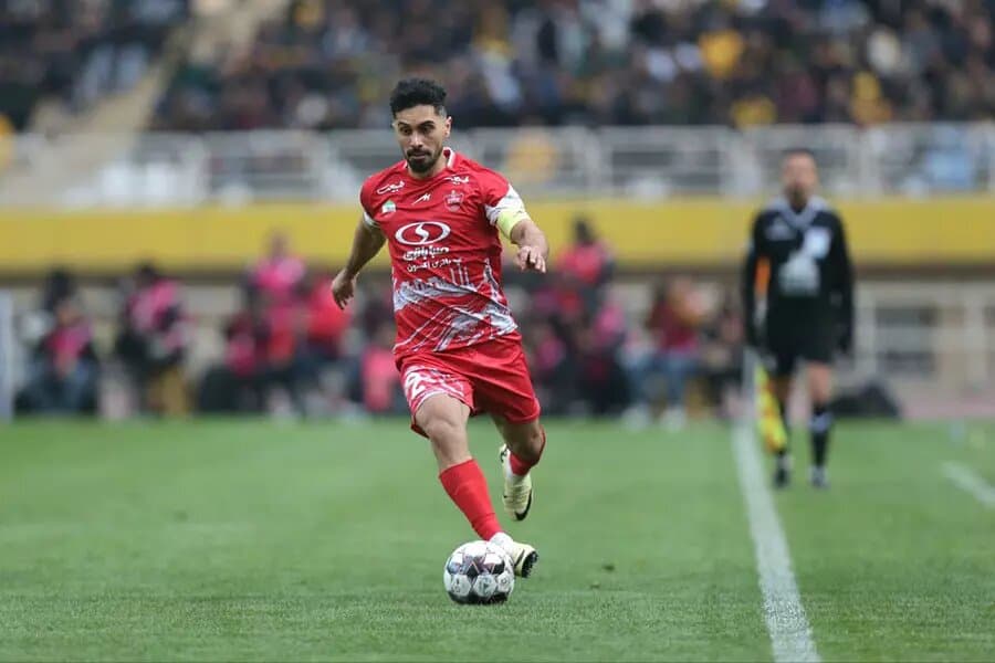 اولین عکس از امید عالیشاه کاپیتان پرسپولیس در لباس دامادی + عکس