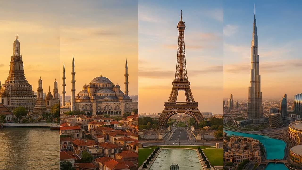 محبوب‌ترین‌ها شهرها برای سفر اعلام شد