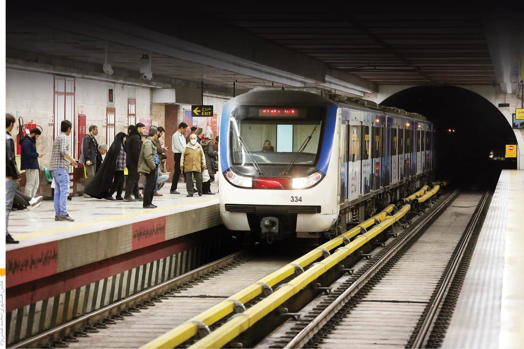 افزایش ظرفیت ناوگان مترو با ورود ۹۴۵ واگن جدید