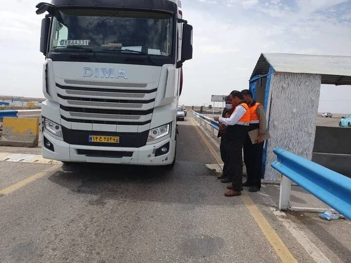 جابهجایی بیش از ۴۳ میلیون تُن کالا در شبکه جادهای کشور