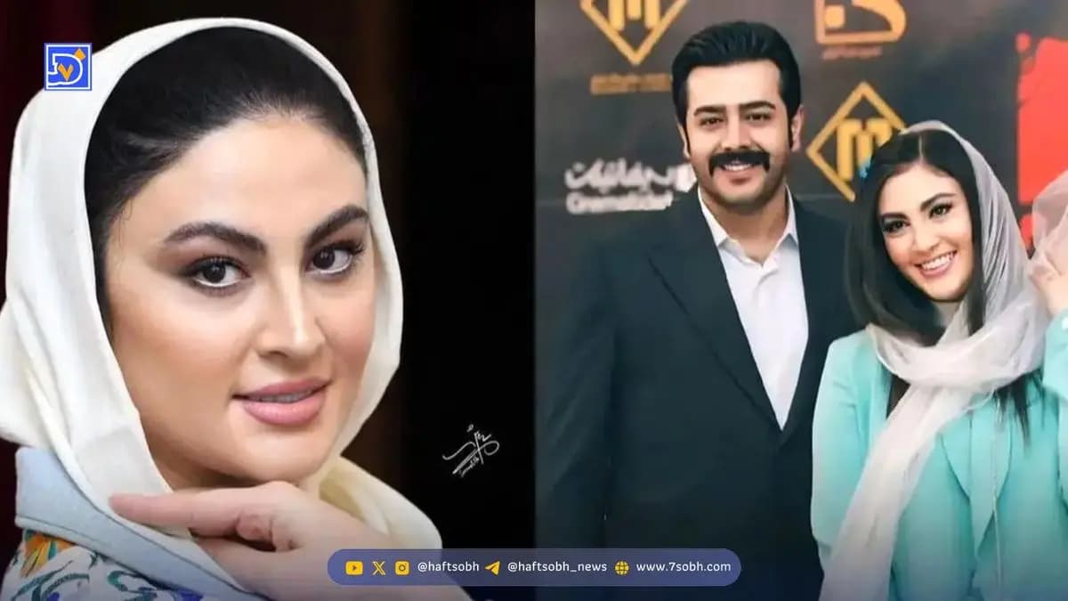 آلبوم عروسی| لباس عروس دوم ، کوتاه و عجیب مریم مومن که کسی ندید!