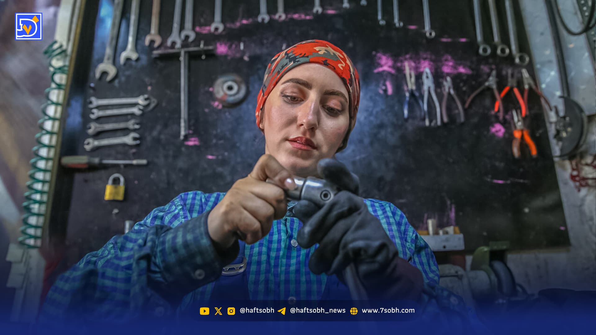 فتح مشاغل مردانه با اراده زنانه