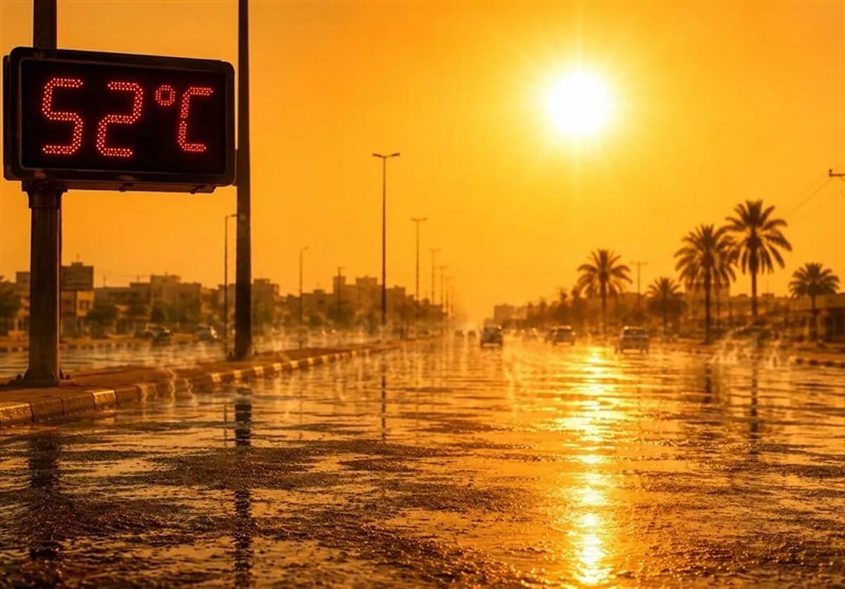 هشدار فوری هواشناسی / دمای هوای مهران و نجف