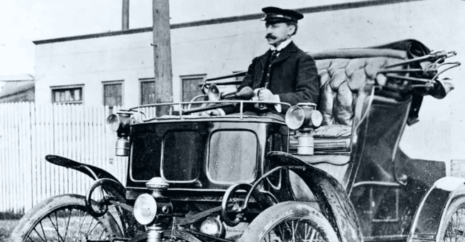 ورود اولین اتومبیل به ایران