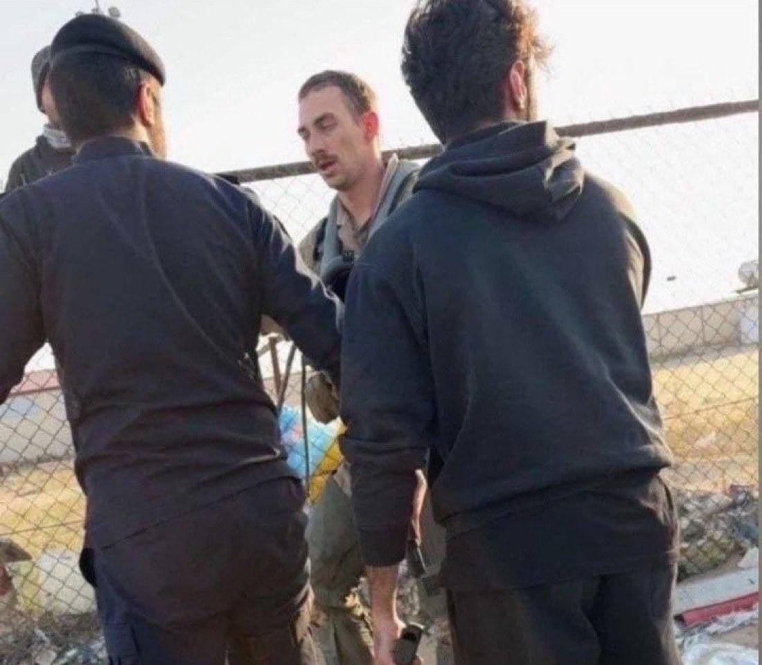 اولین تصویر از خلبان آمریکایی پس از سقوط هواپیمایش در کویت