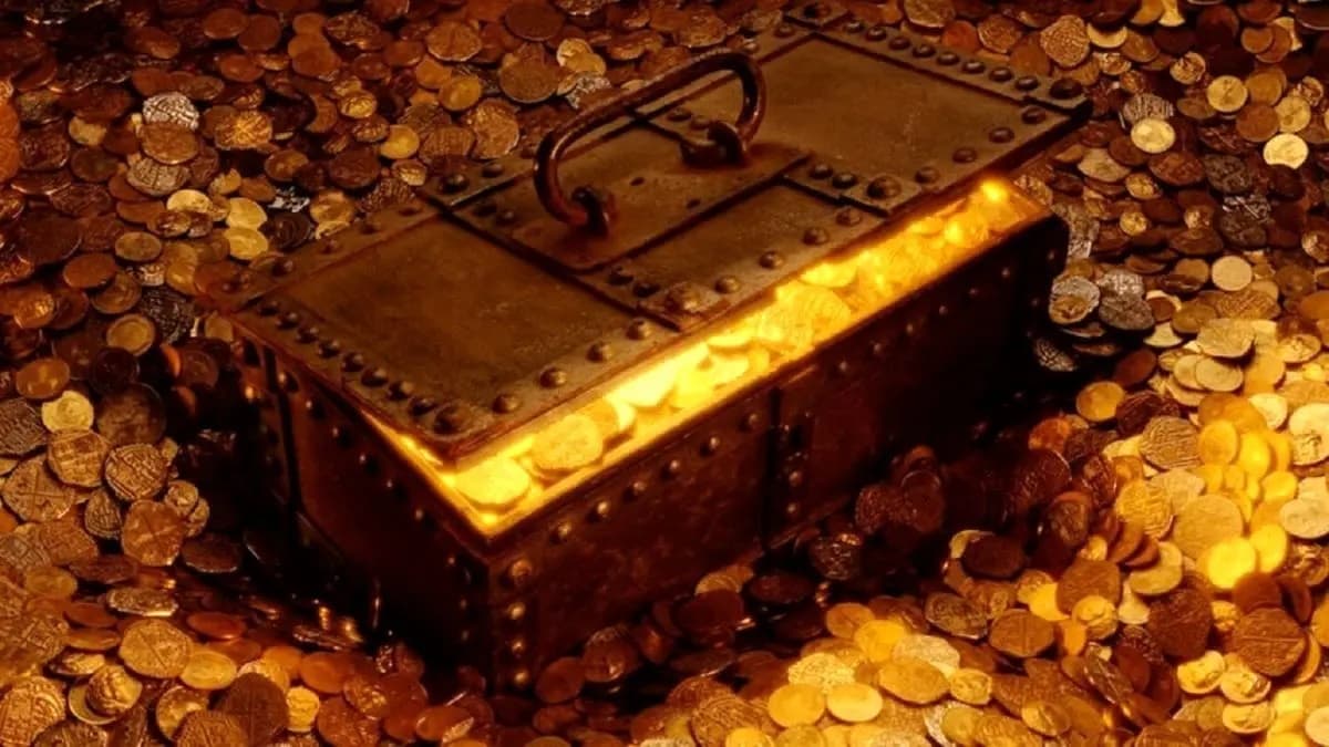 کشف گنج میلیون‌دلاری که موقع خانه‌تکانی پیدا شد