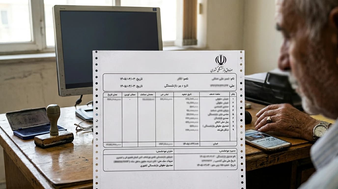 نحوه دریافت فیش حقوقی + لینک سامانه اصلی دریافت فیش حقوقی