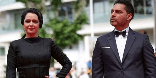 مدل لباس ترانه علیدوستی در جشنواره کن