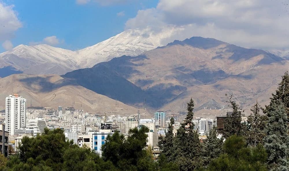 کیفیت هوای تهران در وضعیت قابل‌قبول