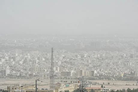 اصفهان در محاصره گردوغبار
