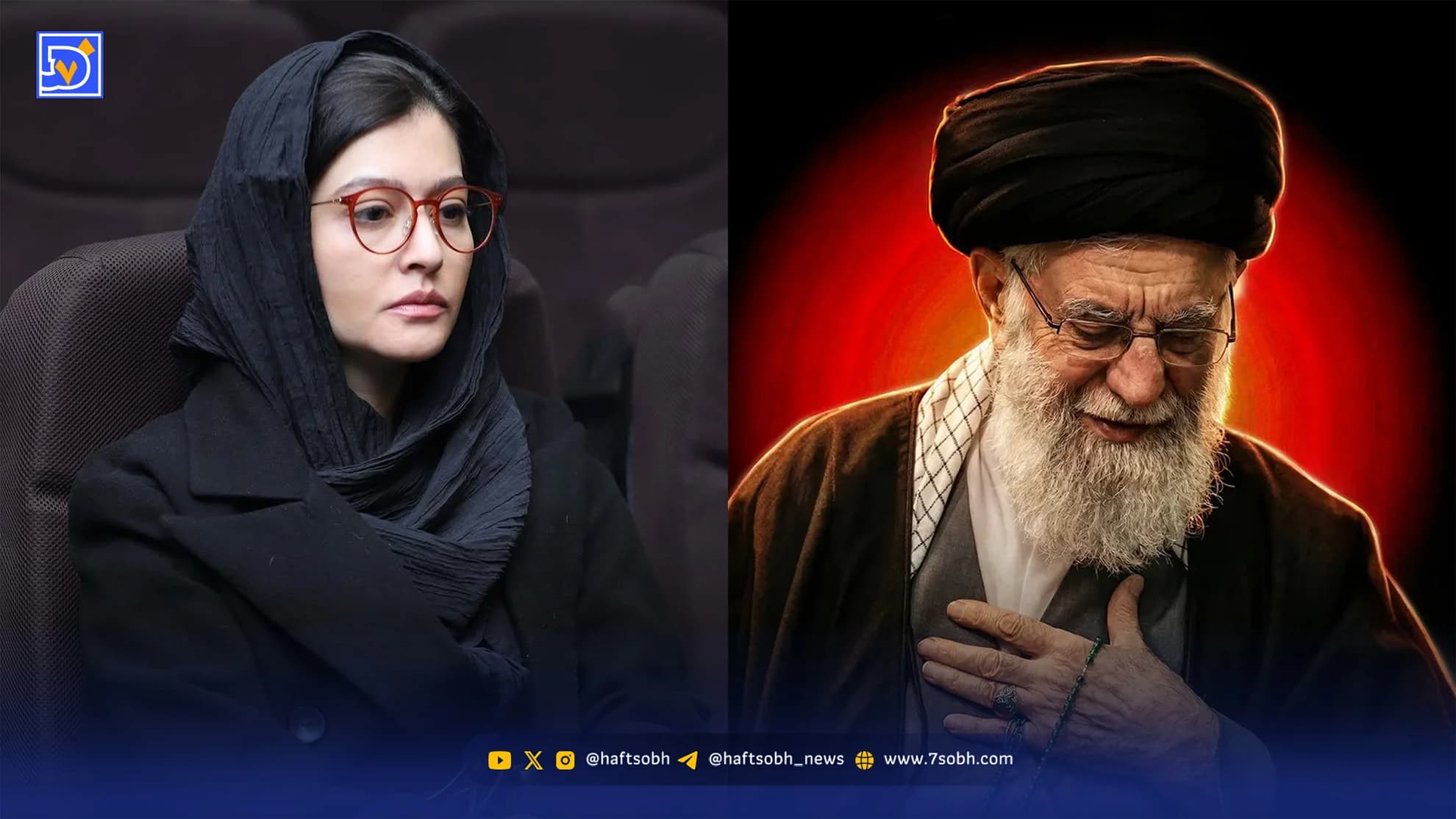 عصر سینما | حضور پردیس احمدیه در مراسم تشییع پیکر رهبر شهید