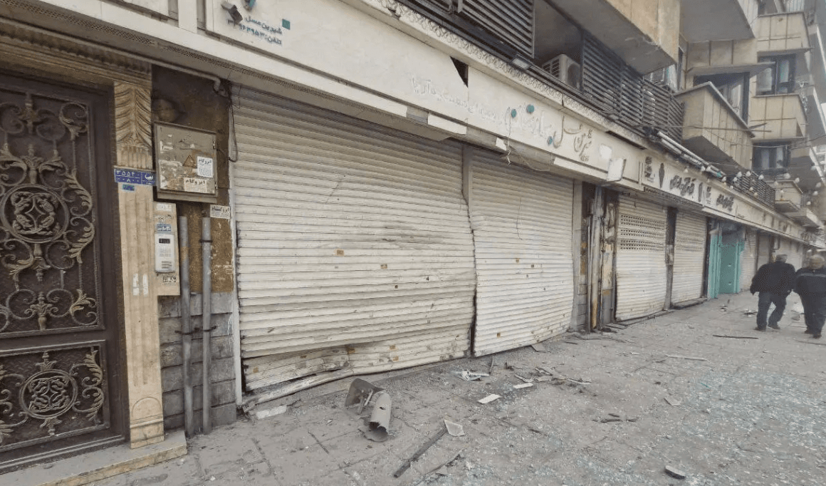 نگاهی به سه خیابان مشهور تهران پس از حملات امروز