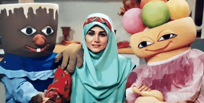 عکس عروسی لادن رضاجویی مجری برنامه بستنی‌ها