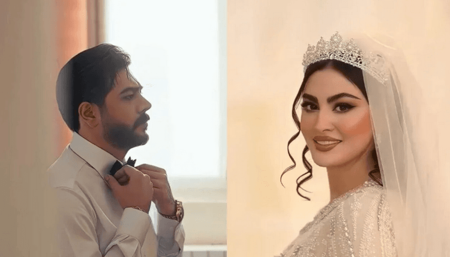 عروسی شاهانه مریم مومن و شوهرش سهیل