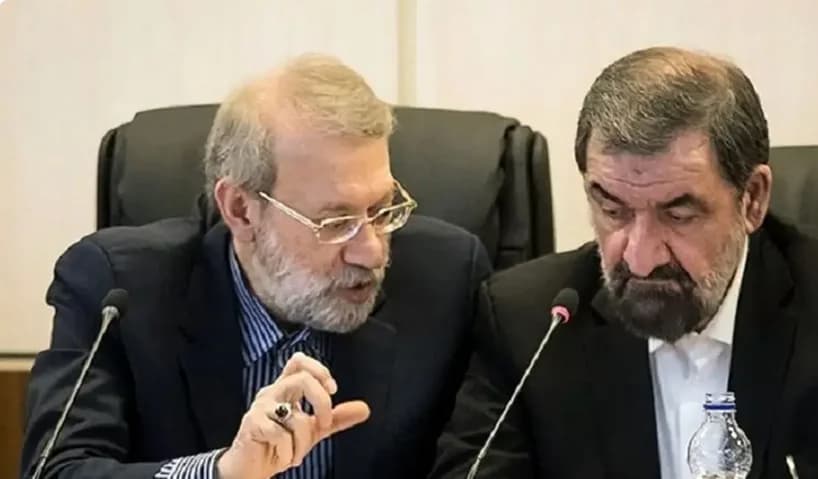 عکس| سفر در زمان؛ «محسن رضایی، علی لاریجانی و شمخانی» در سفر حج؛ سال 71