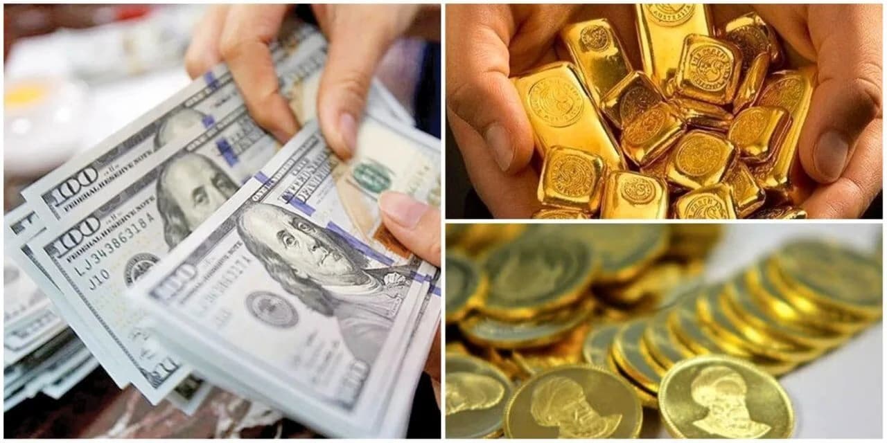 آخرین قیمت دلار، طلا، سکه و یورو امروز شنبه ۶ تیر ۱۴۰۵/ افزایش قیمت طلا و سکه