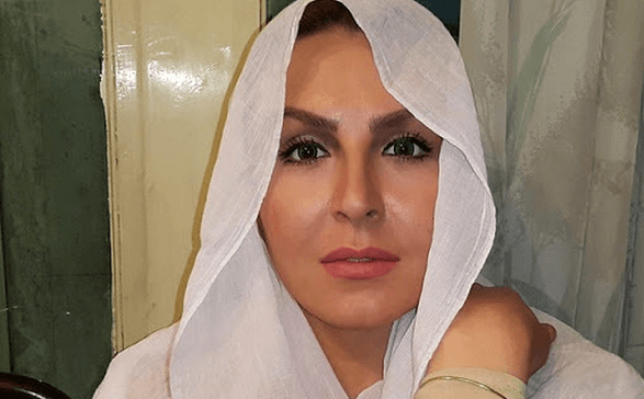 استایل آزیتا ترکاشوند در تولد شبانه دوستش