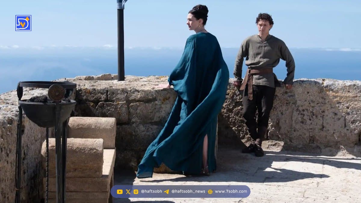 اولین تصویر رسمی از زندیا و رابرت پتینسون در فیلم The Odyssey نولان