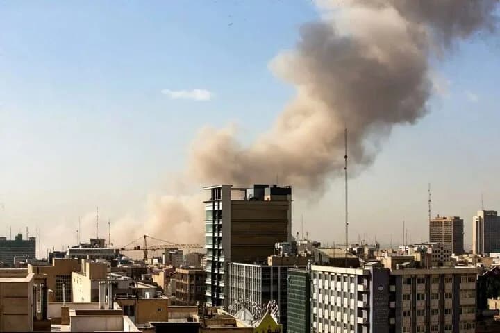 چند حمله صبحگاهی به تهران یکشنبه ۹ فروردین