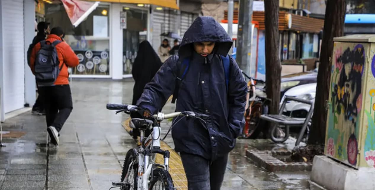 آب و هوای ایران تا پایان سال