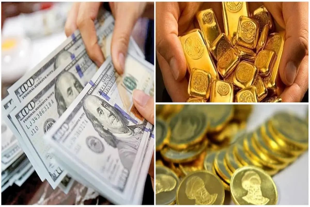 ریزش قیمت‌ها در بازار ارز و طلا