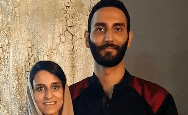 سفر در زمان| «فرهاد پسر مهران مدیری» در مراسم خاکسپاری عارف لرستانی