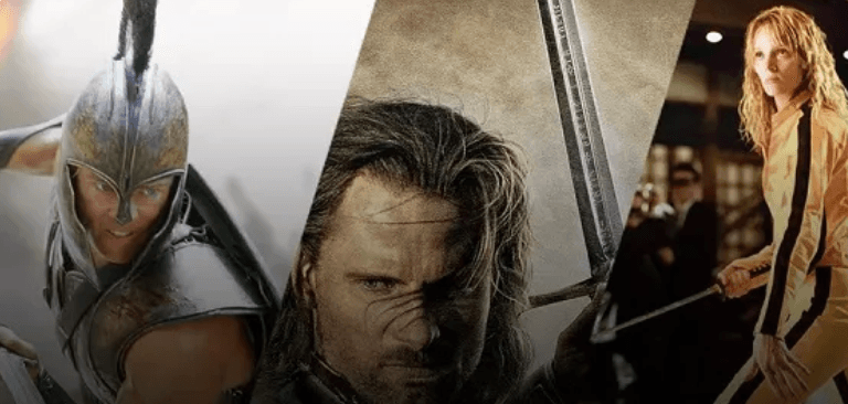 بهترین فیلم های جنگی شمشیری جهان