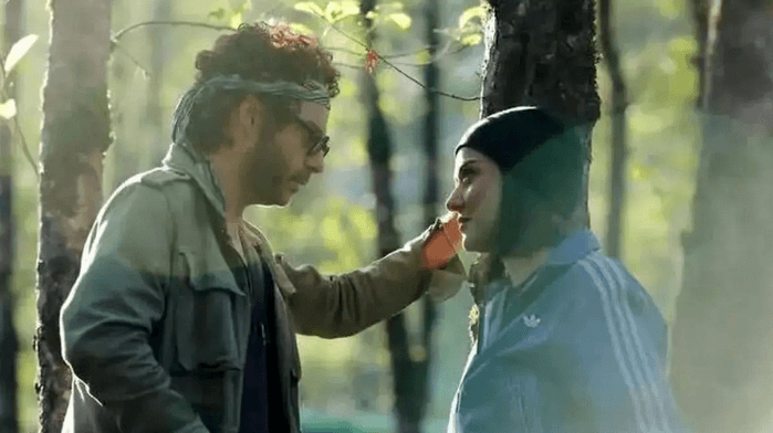 پشت صحنه| پریناز و پیمان در بن سای