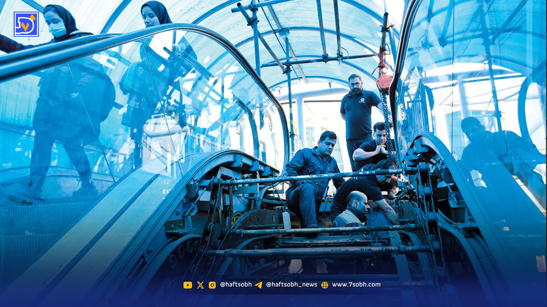 تهران روی پله‌های خاموش | ‌دزدانی که پله را فلج می‌کنند