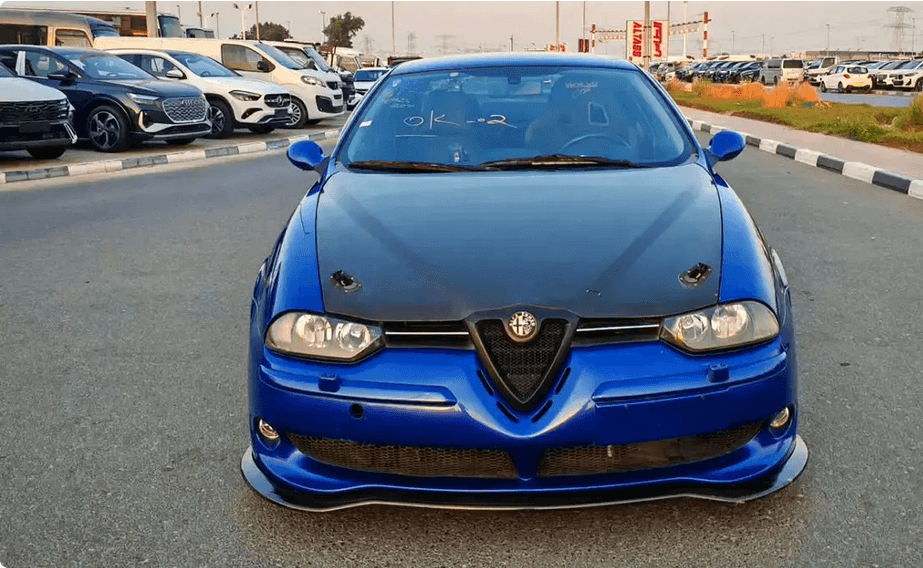 تصاویر| آلفارومئو 156 GTA؛ سدان زیبای ایتالیایی 35 هزار درهم!