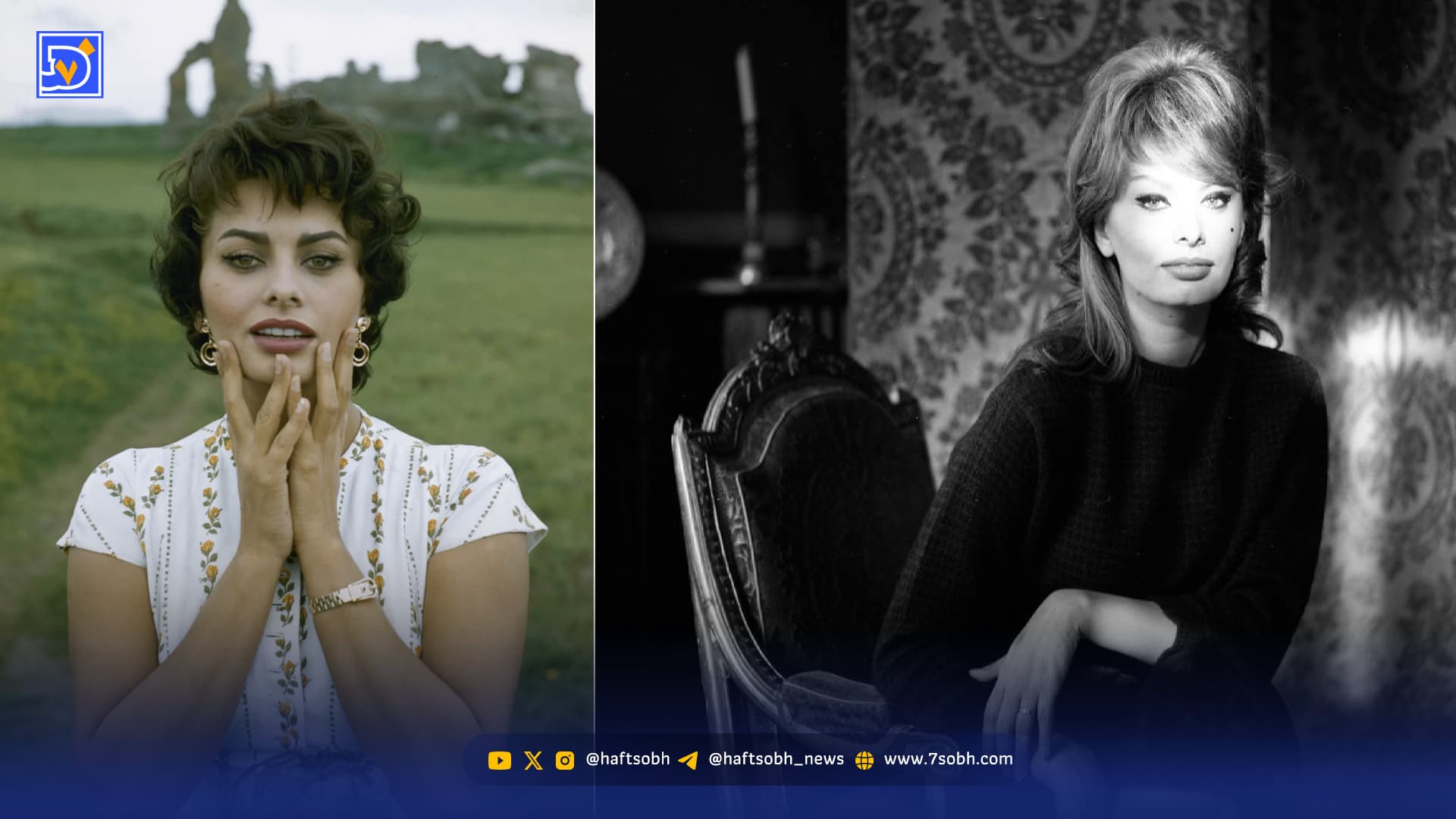 قاب تاریخ| کار عجیب سوفیا لورن ستاره فتان و آشوبگر ایتالیایی