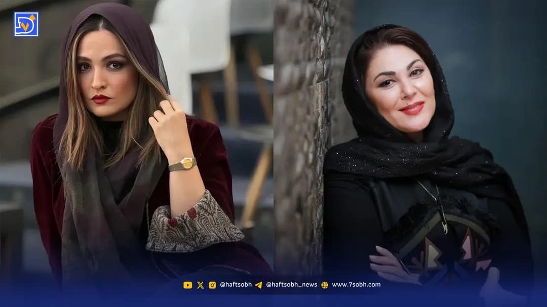 عصر سینما | لاله اسکندری و گلاره عباسی در پشت صحنه سریال «بامداد خمار»