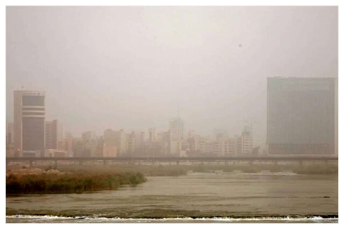 خوزستان در وضعیت قهوه‌ای/ شاخص یک شهر به 500 رسید