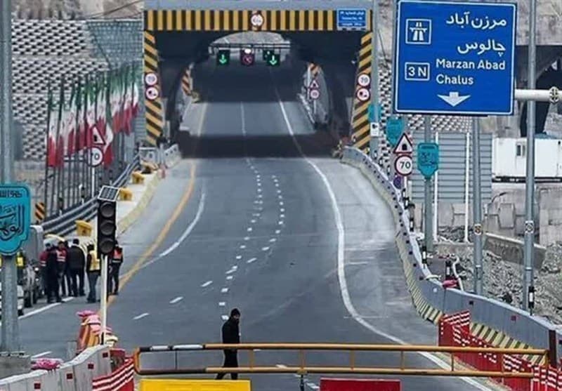 جاده چالوس امروز شنبه 27 دی یکطرفه می شود + جزییات