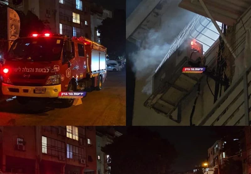 خسارات گسترده و قطعی برق در تل‌آویو در نتیجه حملات ایران