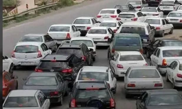 یکطرفه شدن جاده چالوس از ساعت ۱۴