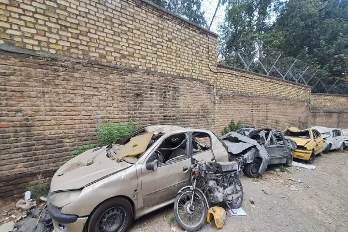 آخرین وضعیت ارزیابی خودروهای آسیب‌دیده در جنگ