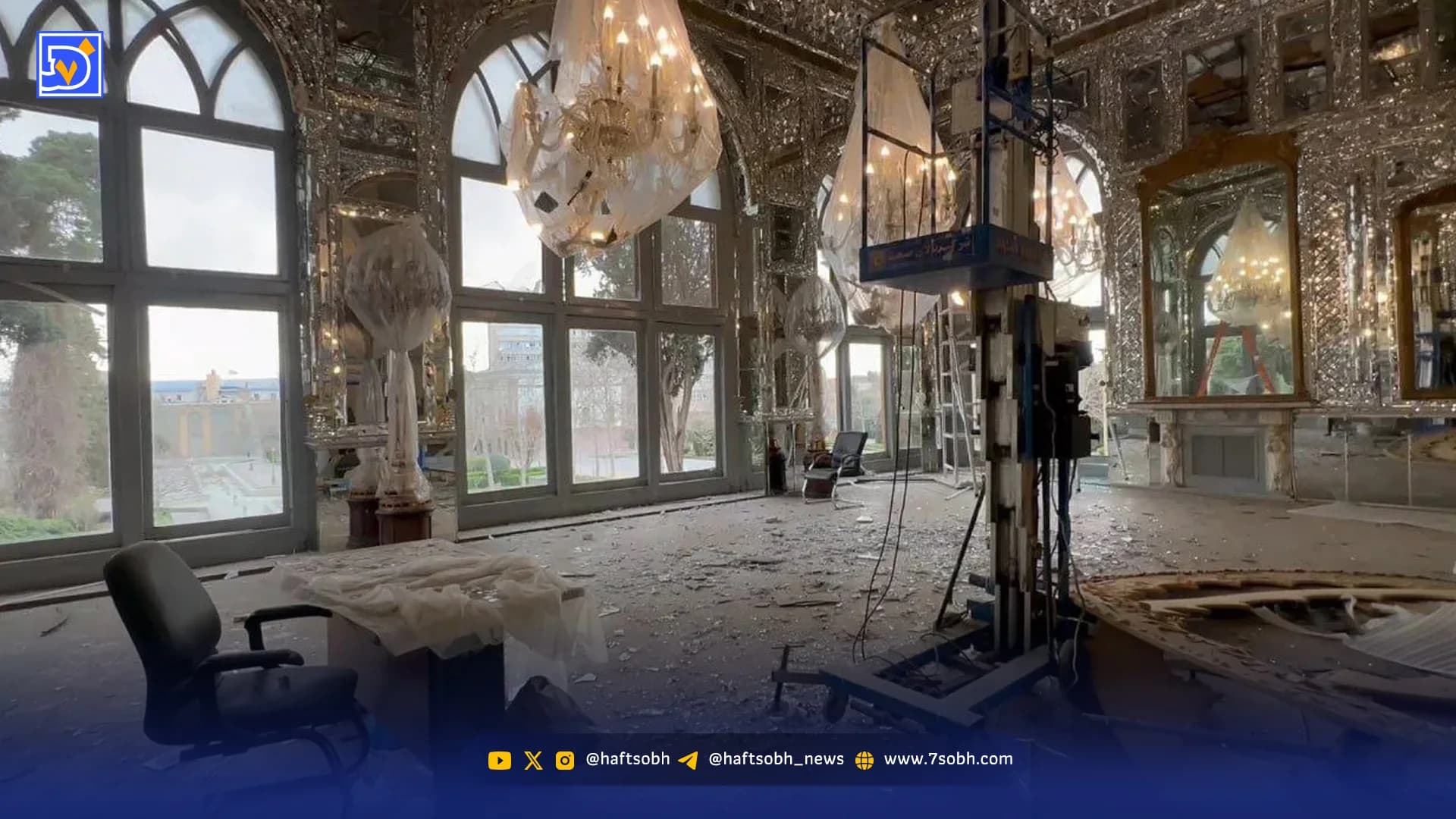 ‌گزارشی از خسارت میراث فرهنگی در جنگ