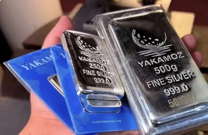 قیمت انس نقره امروز سه شنبه 18 فروردین 1405