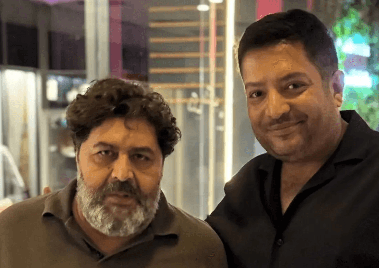 عکس| سفر در زمان؛ «فرهاد اصلانی» در دوران سربازی و با سبیل؛ اواخر دهه 60