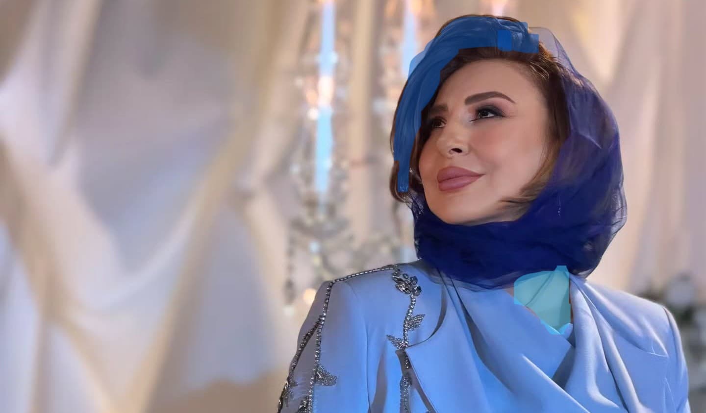 عکس| مرجانه گلچین در عروسی مریم و سهیل