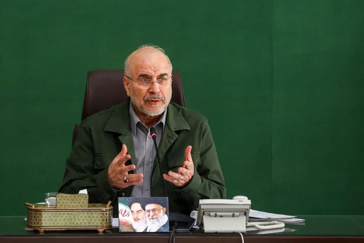 توئیت جدید قالیباف درباره مذاکرات اسلام‌آباد/ اکنون وقت تصمیم‌گیری آمریکا است