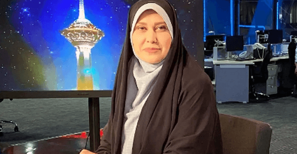 دختر چشم رنگی خانم مجری خبر صدا و سیما زهرا سادات خلیلی