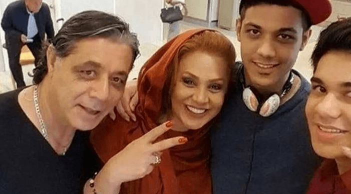 عکس| نسرین مقانلو در 38 سالگی در کنار پسرانش ارشیا و آرین