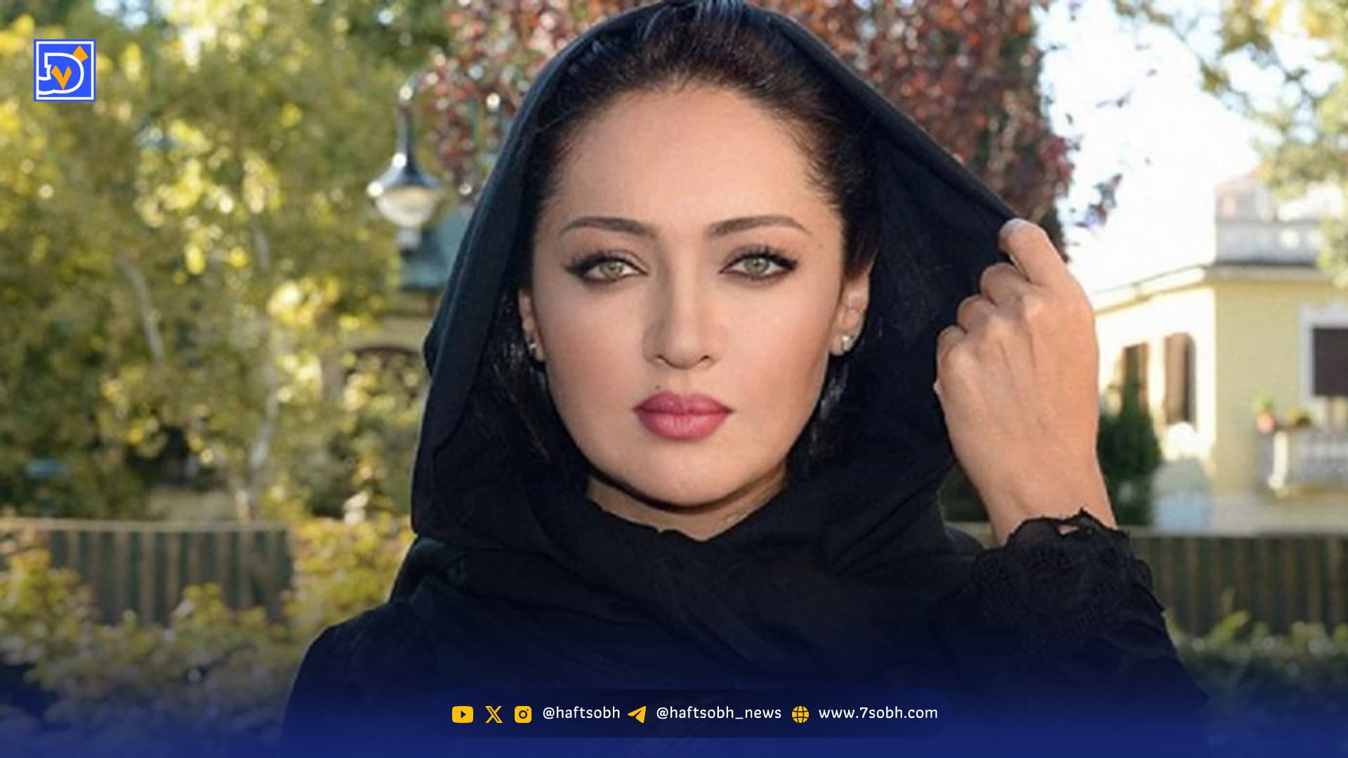 عکس کمتر دیده شده از نیکی کریمی و رضا رویگری در زیر یک چتر در سال ۱۳۶۸ + عکس