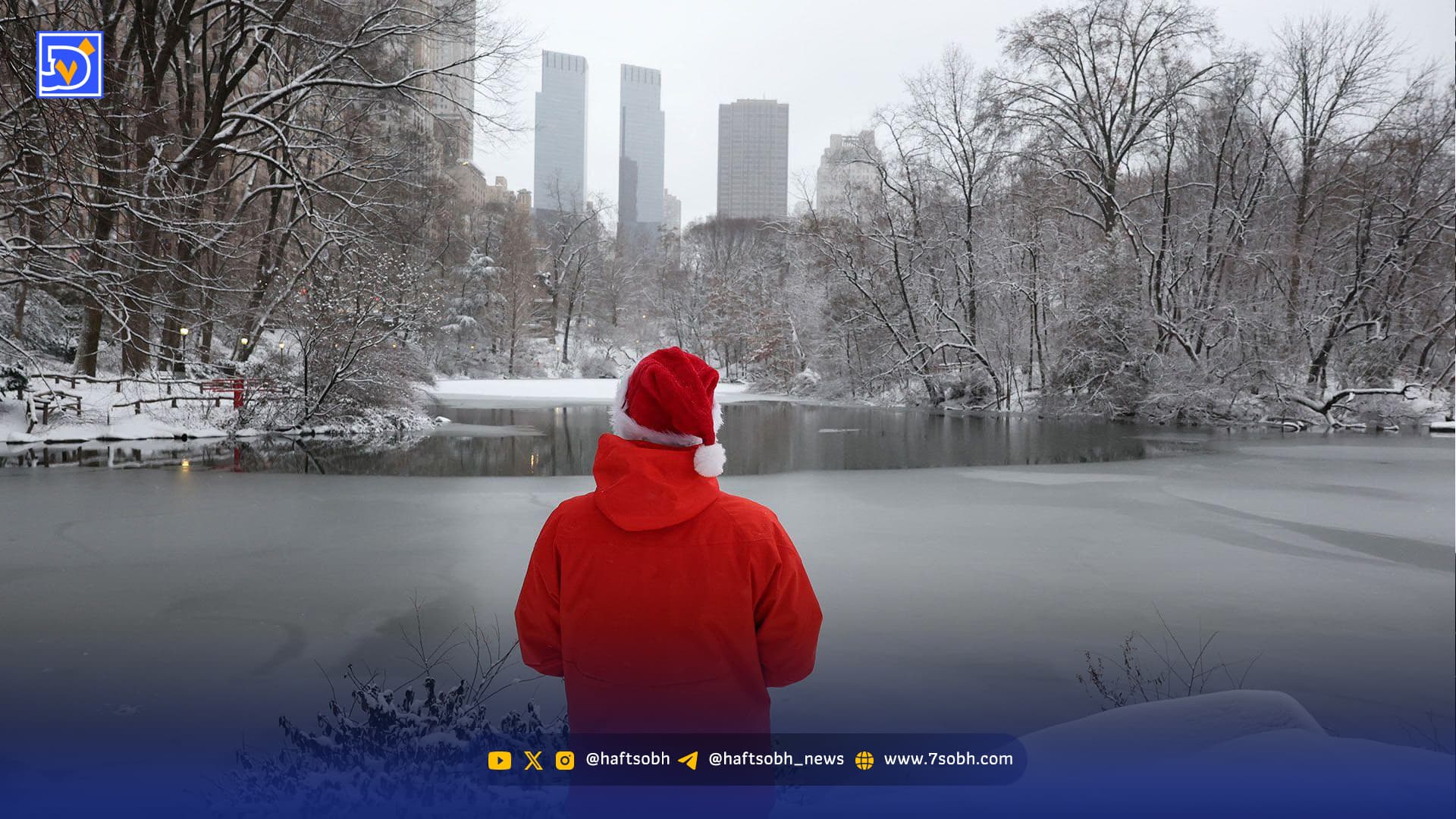 برف، نیویورک را زمینگیر کرد